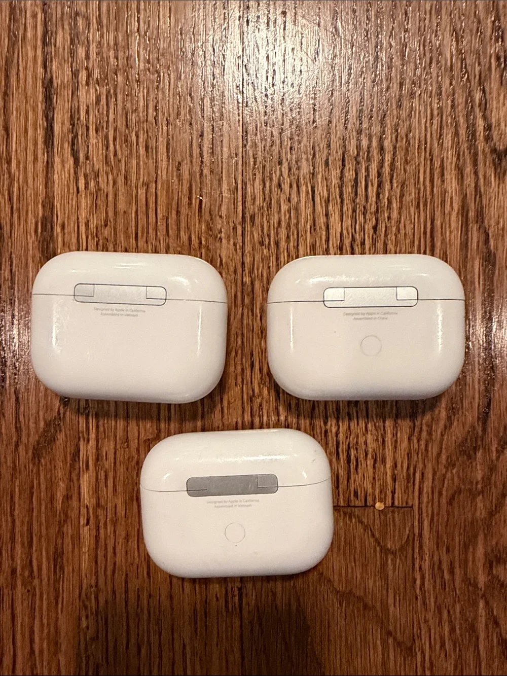 AirPods by Apple gently used 3 pairs!!!